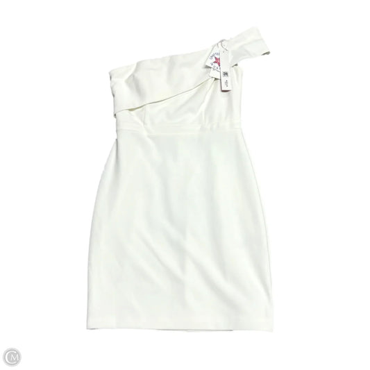 Dress Party Short By Aqua In Cream, Size: S