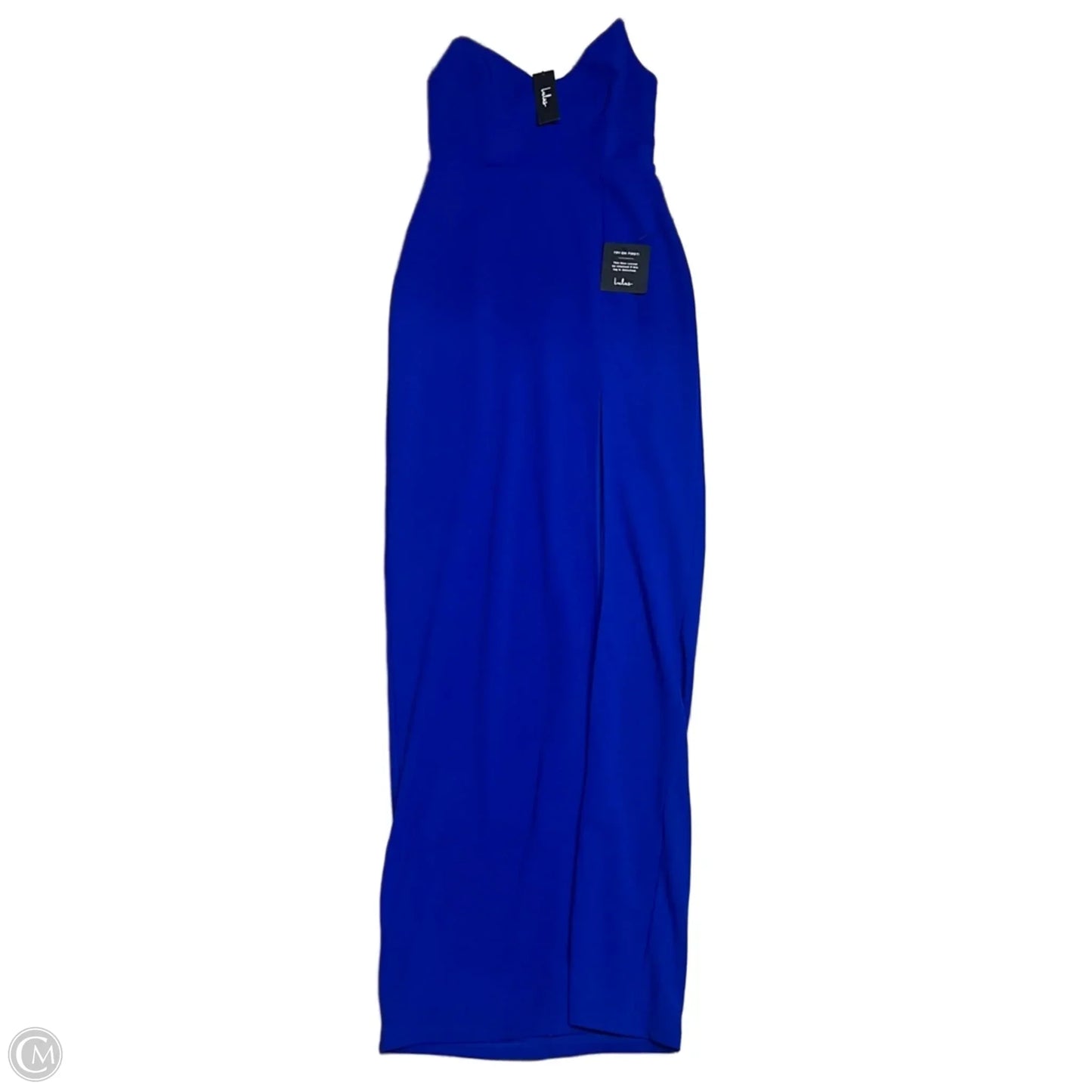 Dress Party Long By Lulus In Blue, Size: S