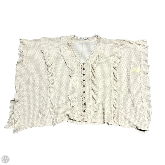 Cardigan By Free People In Beige, Size: Xs