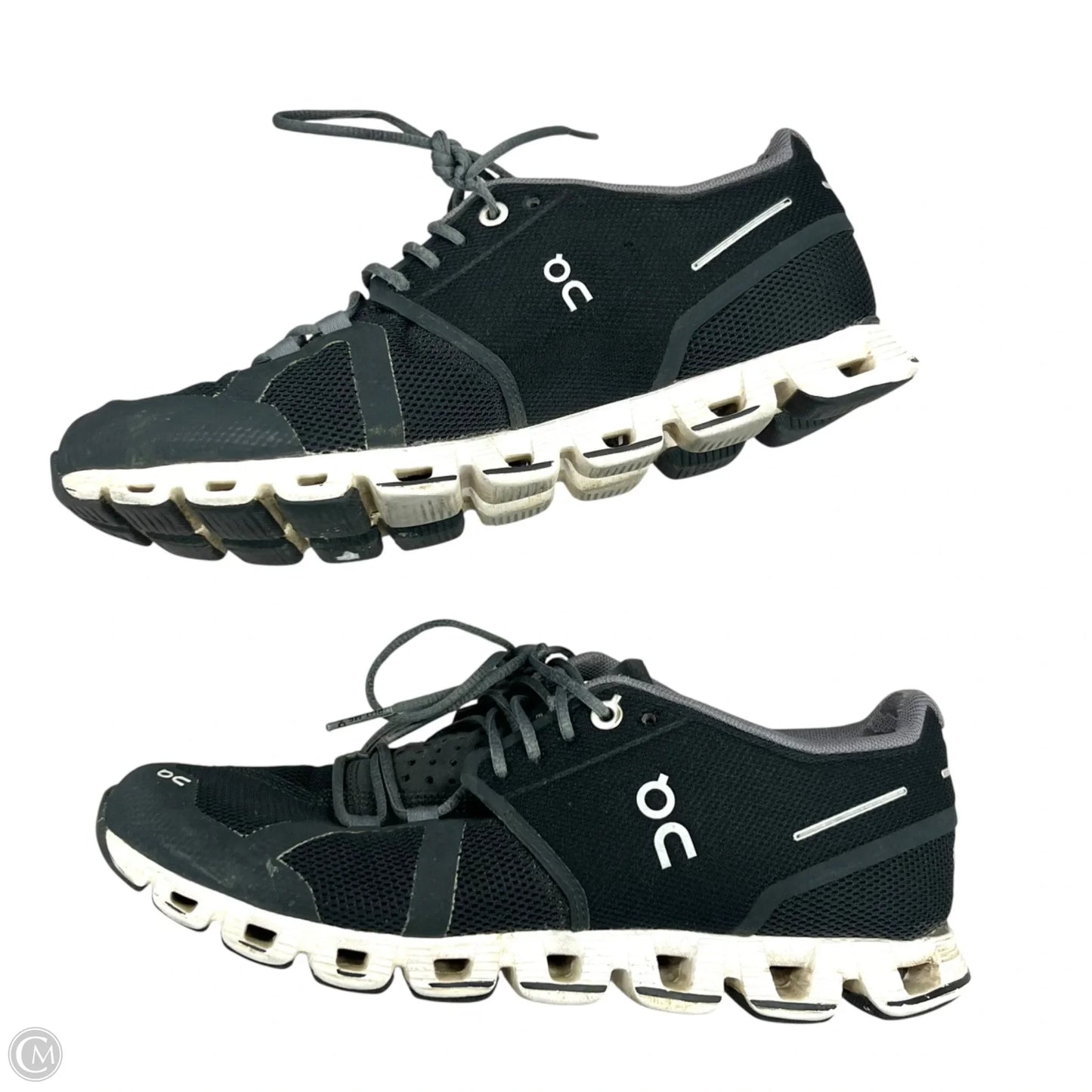 Shoes Athletic By On In Black & Grey, Size: 7.5