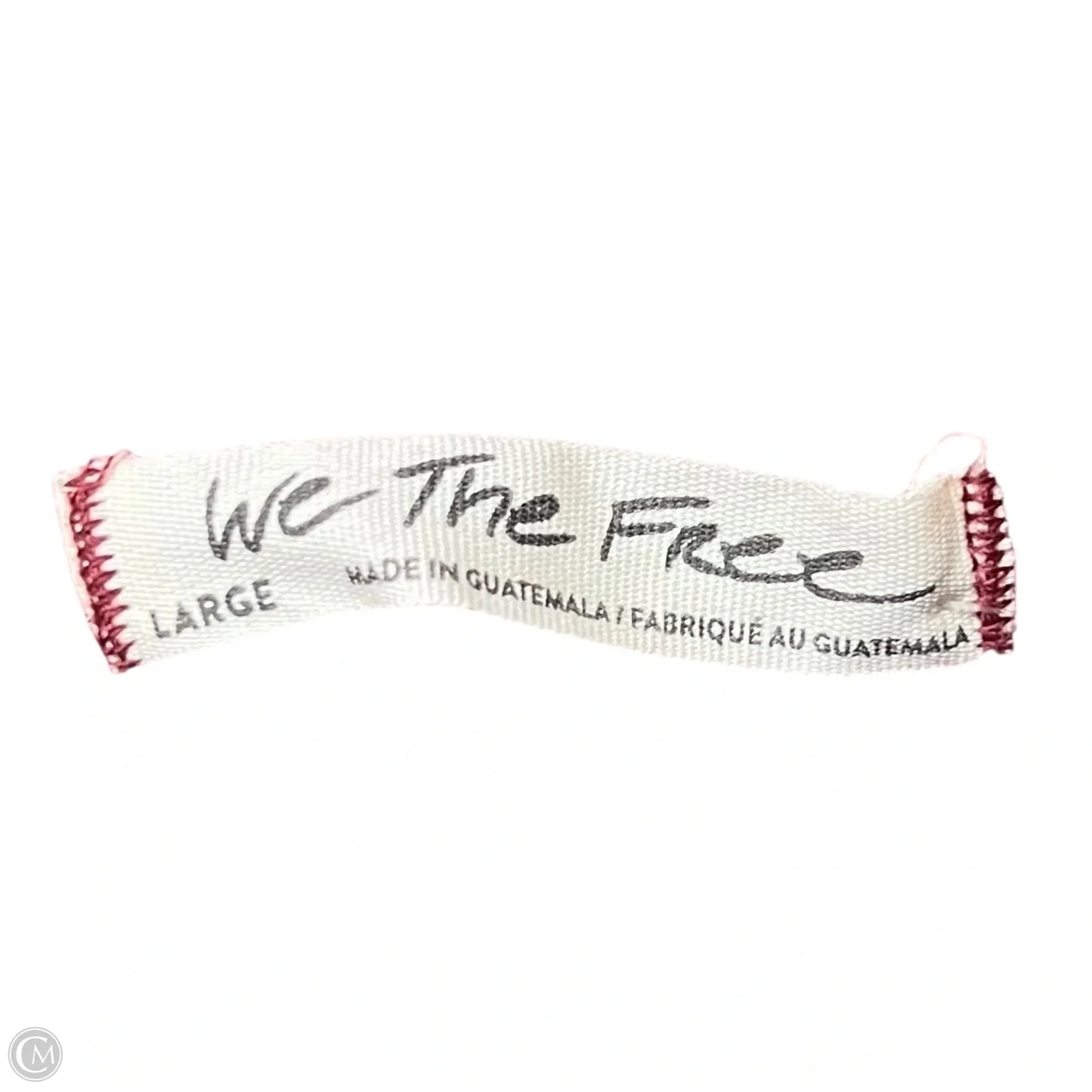 Sweatshirt Hoodie By We The Free In Red, Size: L