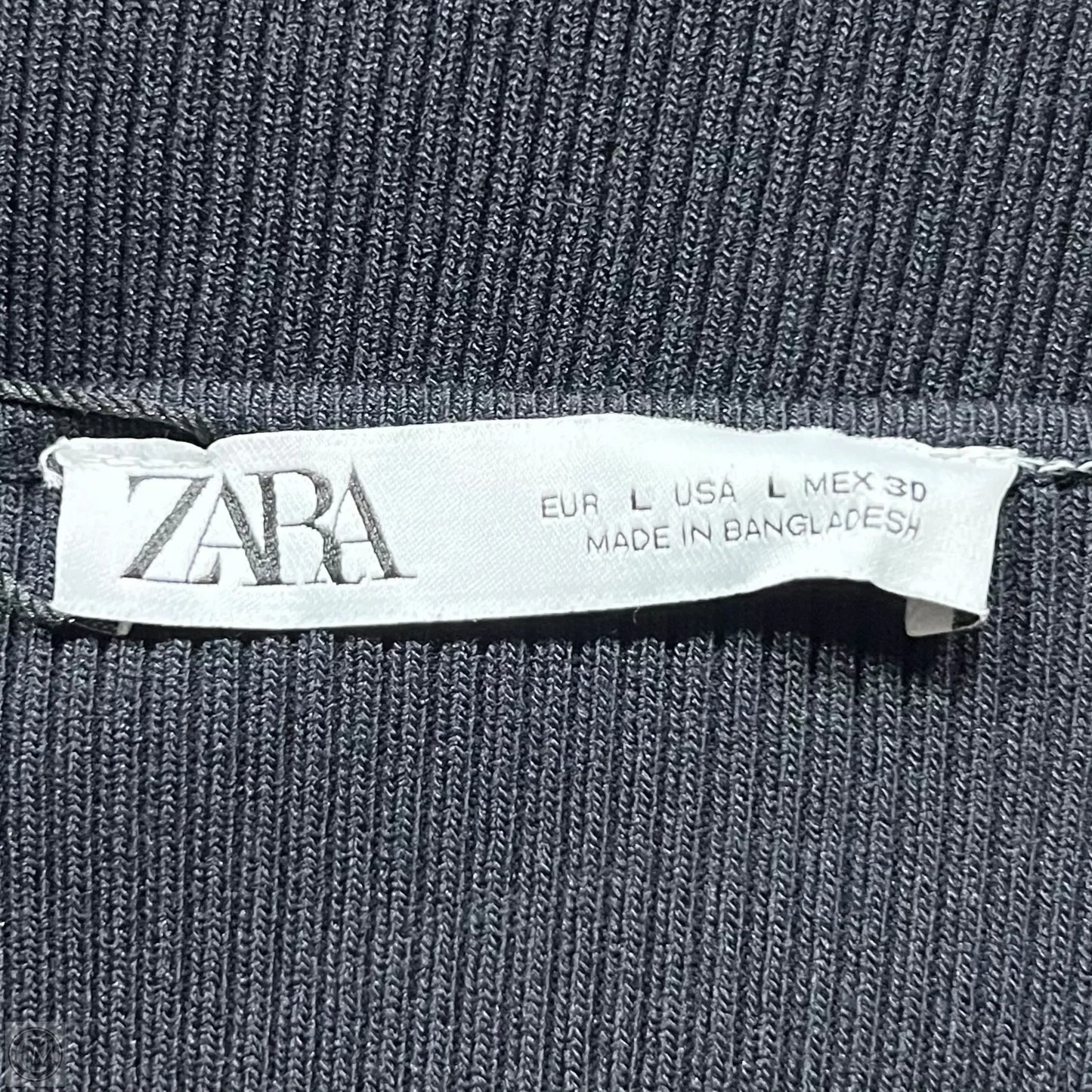 Sweater By Zara In Black, Size: L
