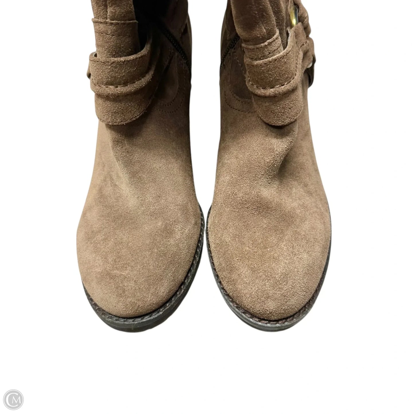 Boots Knee Heels By Jessica Simpson In Bronze, Size: 7.5