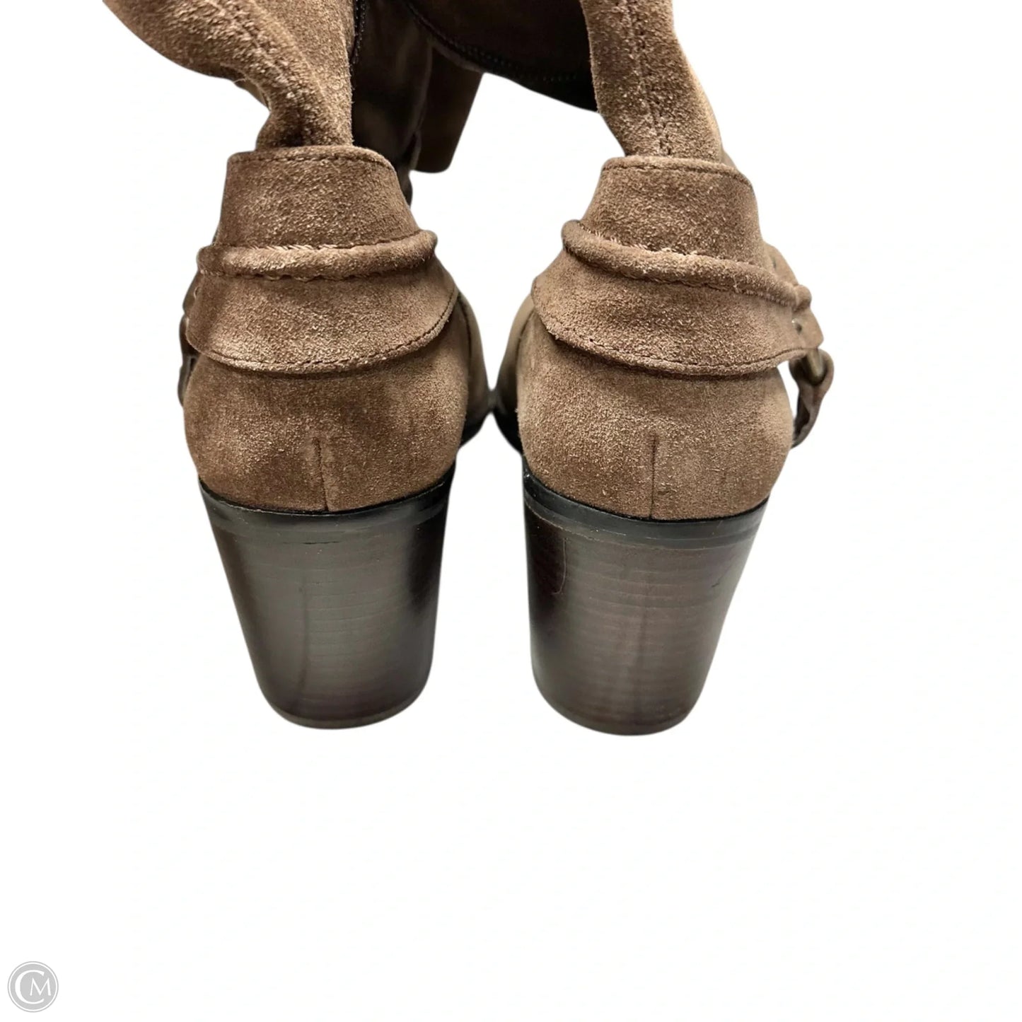Boots Knee Heels By Jessica Simpson In Bronze, Size: 7.5