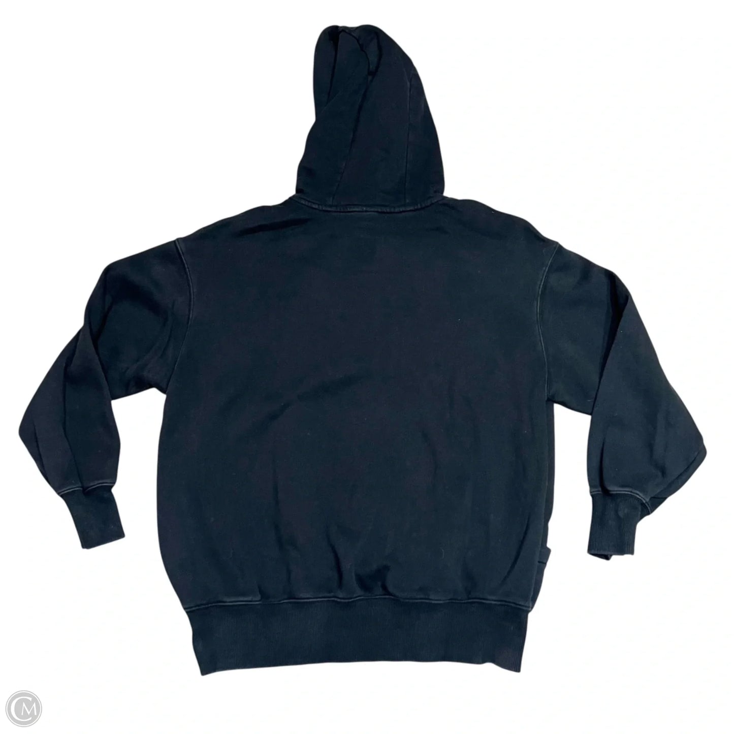Sweatshirt Hoodie By Nike In Black, Size: M