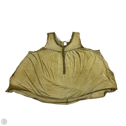Top Sleeveless By We The Free In Green, Size: S