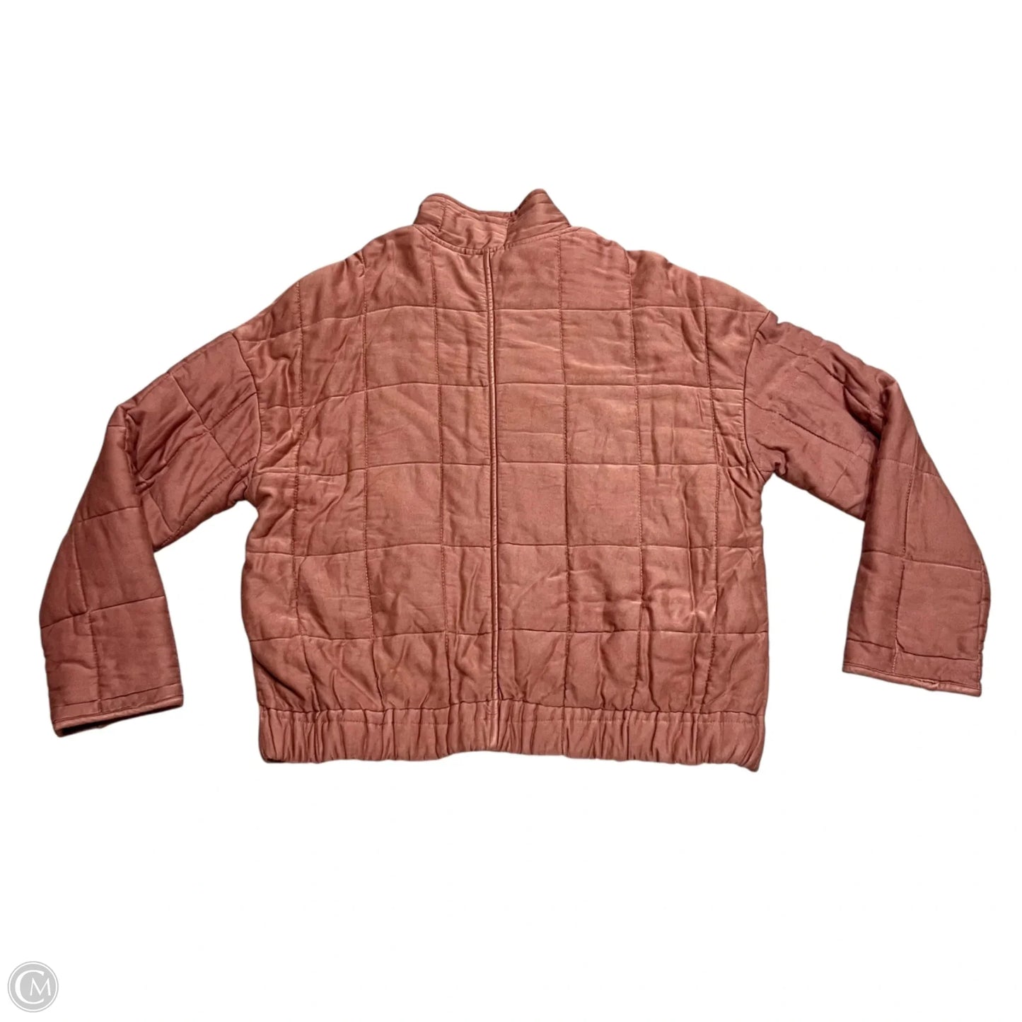 Coat Puffer & Quilted By By Together In Brown, Size: M