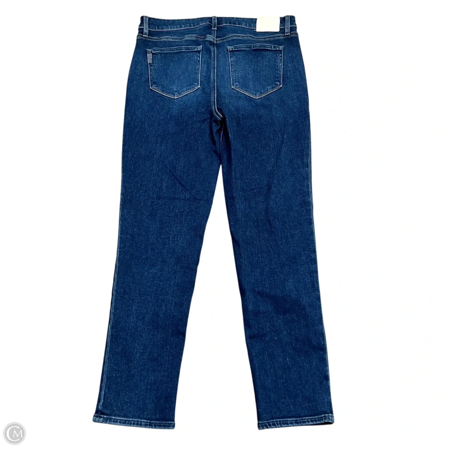 Jeans Straight By Paige In Blue Denim, Size: 12