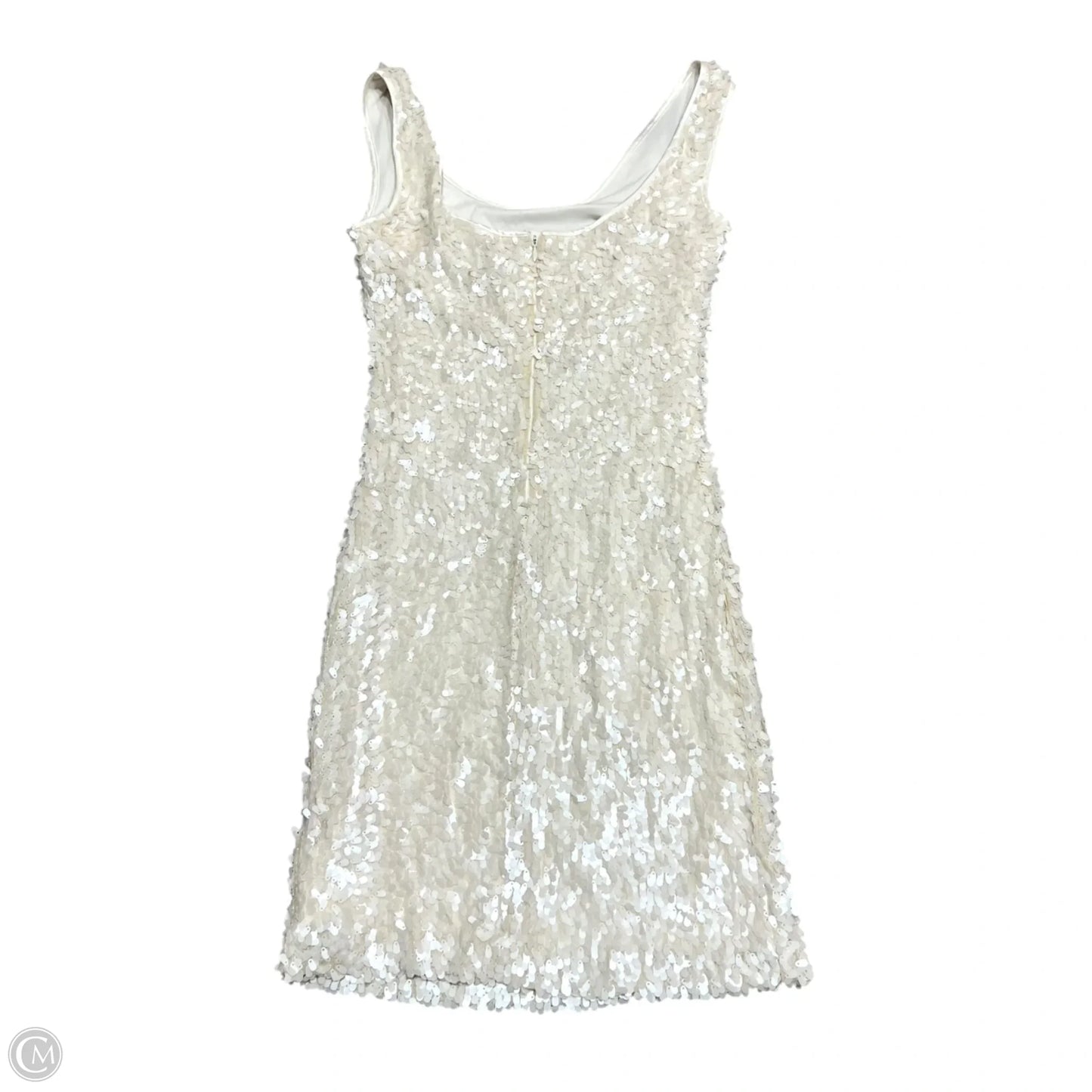 Dress Party Short By White House Black Market In Cream, Size: Xs