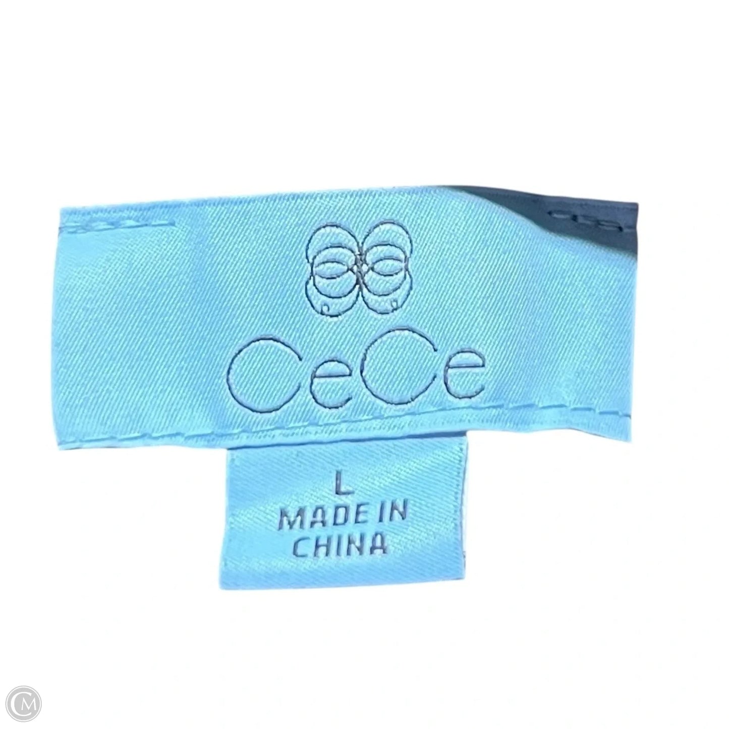 Top Long Sleeve By Cece In Black, Size: L