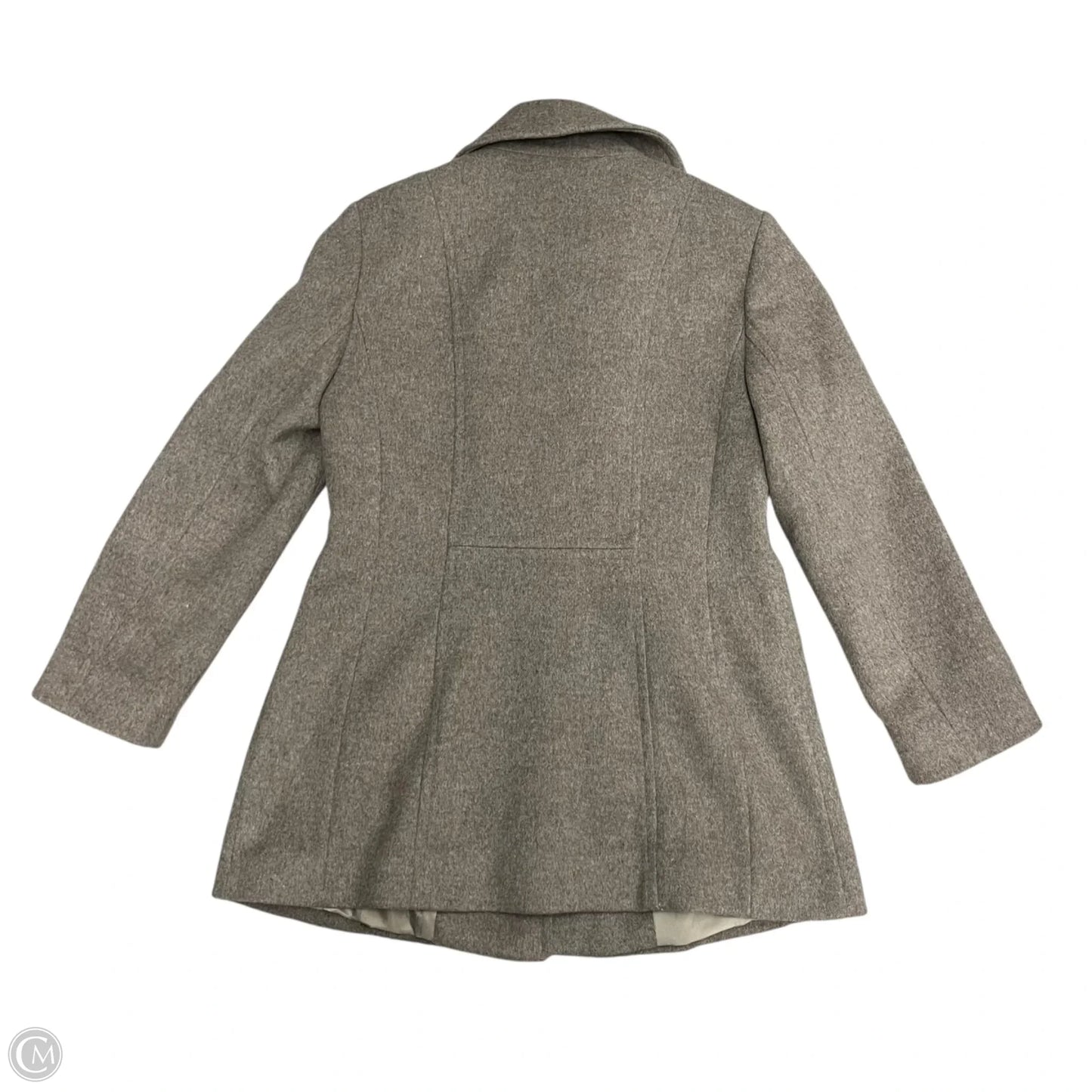 Coat Peacoat By London Fog In Taupe, Size: S