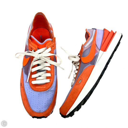 Shoes Sneakers By Nike In Orange & Purple, Size: 9