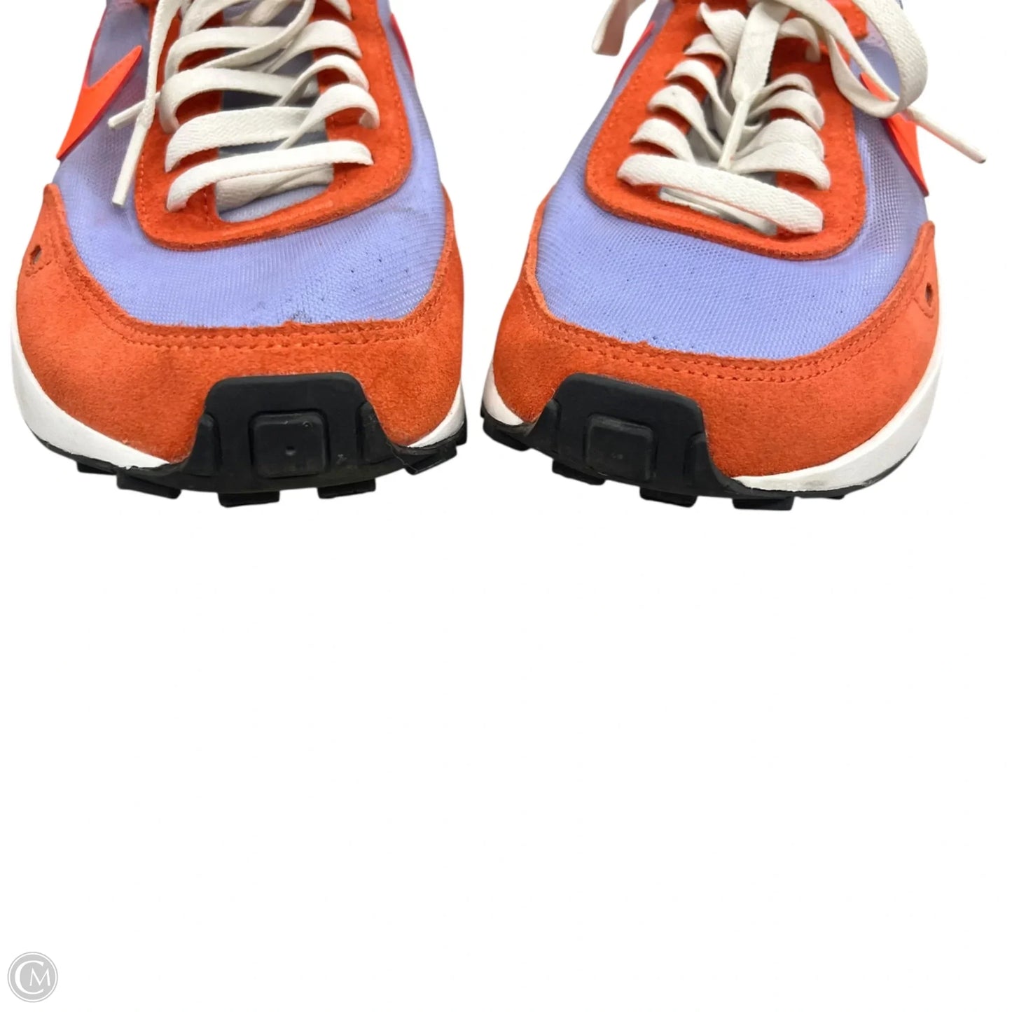 Shoes Sneakers By Nike In Orange & Purple, Size: 9