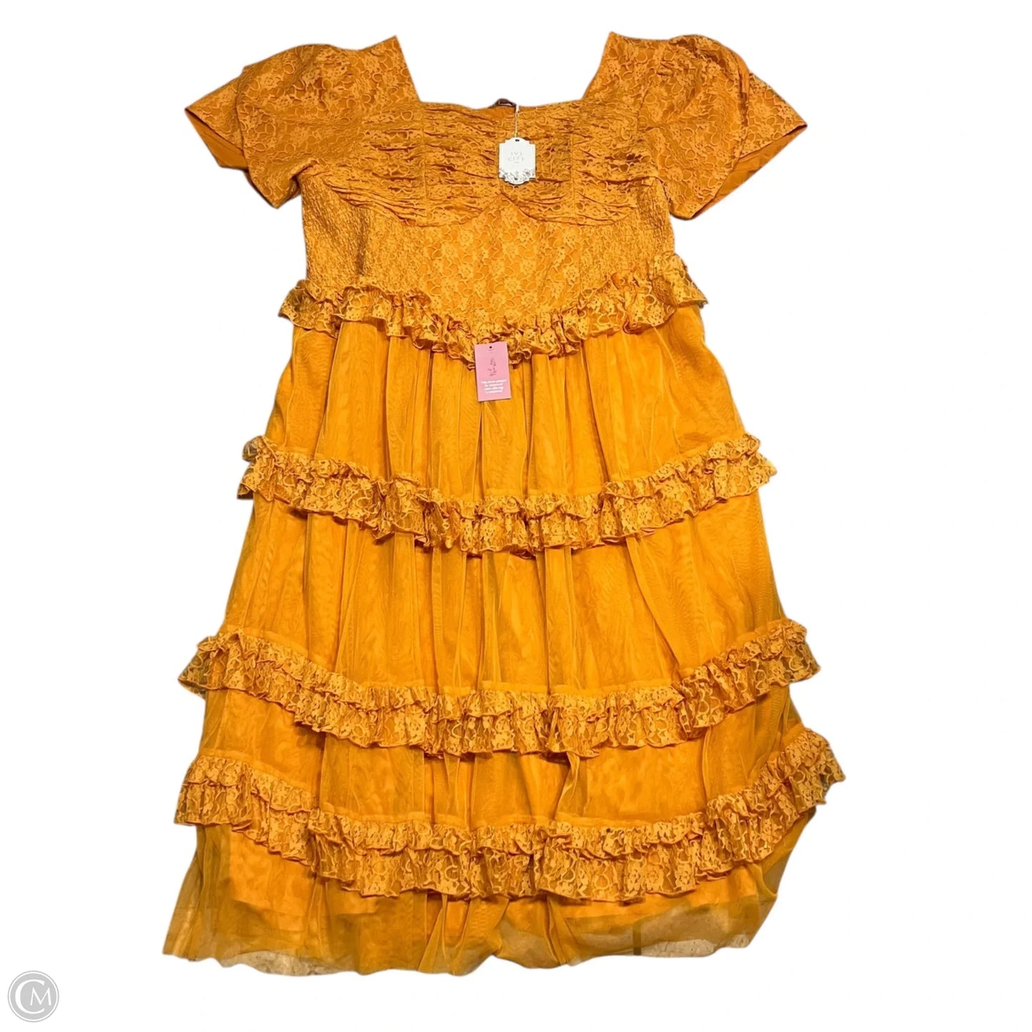Dress Party Long By Ivy City Co In Orange, Size: 5x