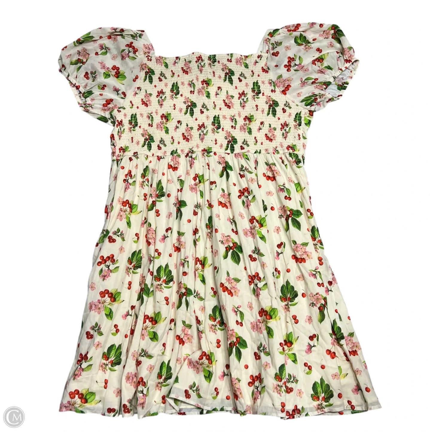 Dress Casual Maxi By Jessakae In Cream & Red, Size: 4x