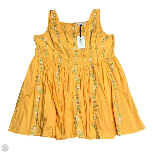 Dress Casual Short By Jessakae In Orange, Size: 4x