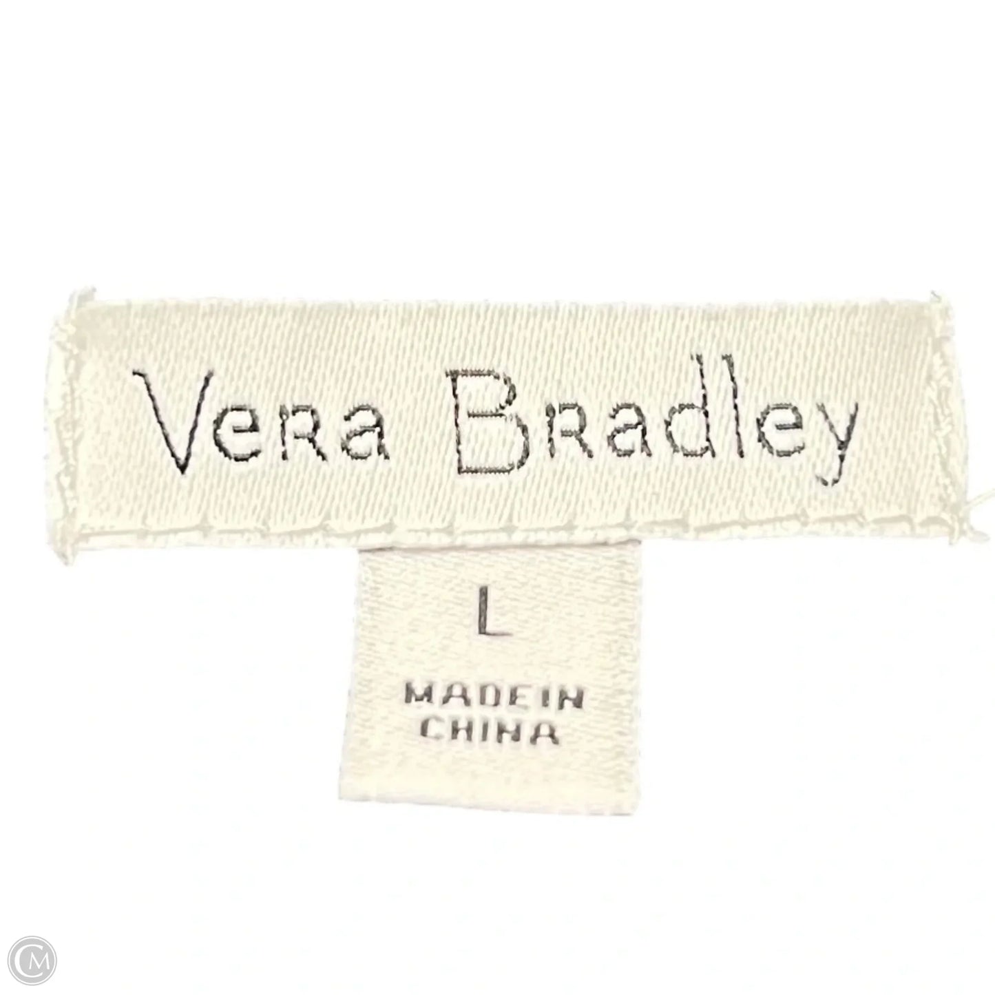 Vest Puffer & Quilted By Vera Bradley In Blue & Grey, Size: L