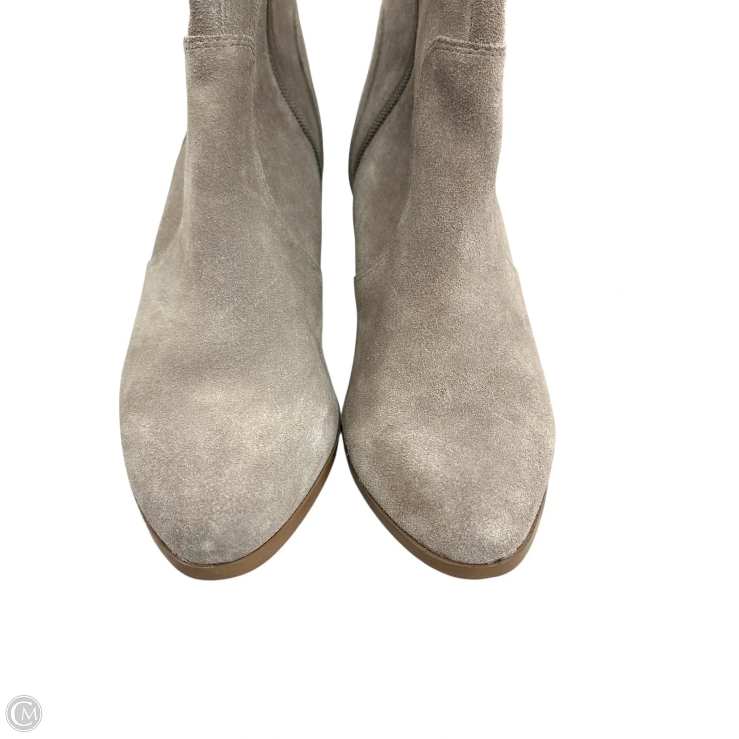 Boots Knee Heels By Sole Society In Taupe, Size: 7