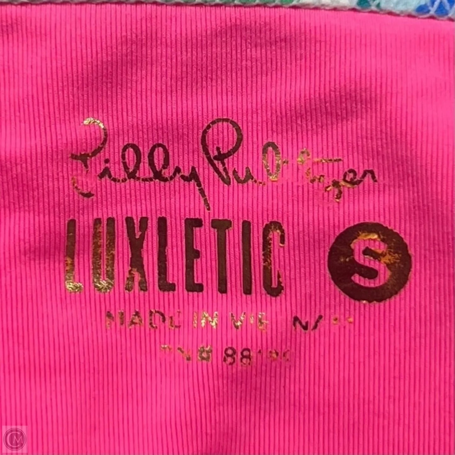 Dress Designer By Lilly Pulitzer In Blue & Green, Size: S