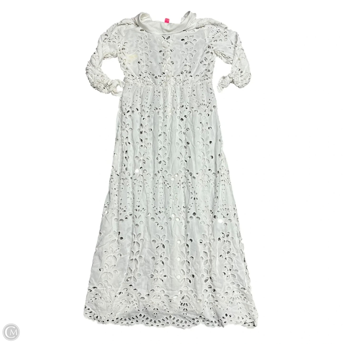 Dress Designer By Lilly Pulitzer In Cream, Size: M