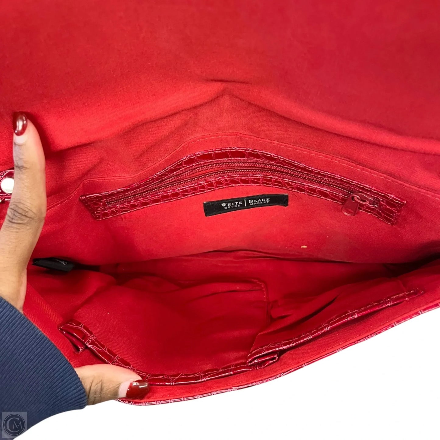 Clutch By White House Black Market, Size: Medium