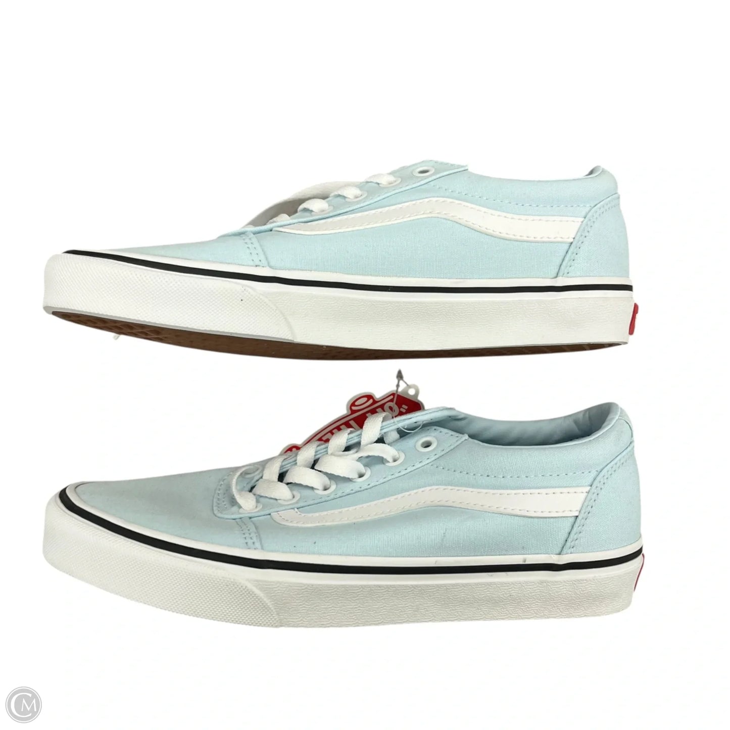 Shoes Sneakers By Vans In Blue, Size: 8