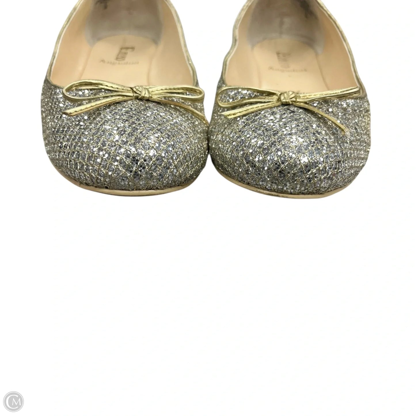 Shoes Flats By Enzo Angiolini In Gold & Silver, Size: 9