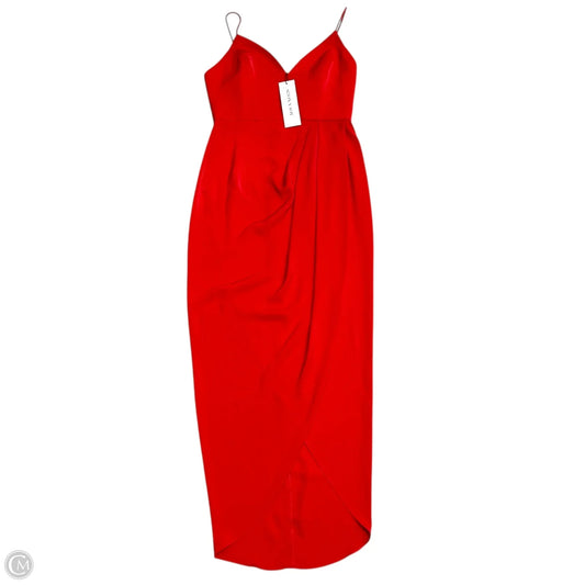 Dress Party Midi By Shonajoy In Red, Size: L
