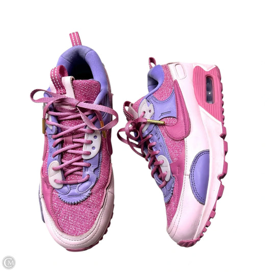 Shoes Sneakers By Nike In Pink & Purple, Size: 8