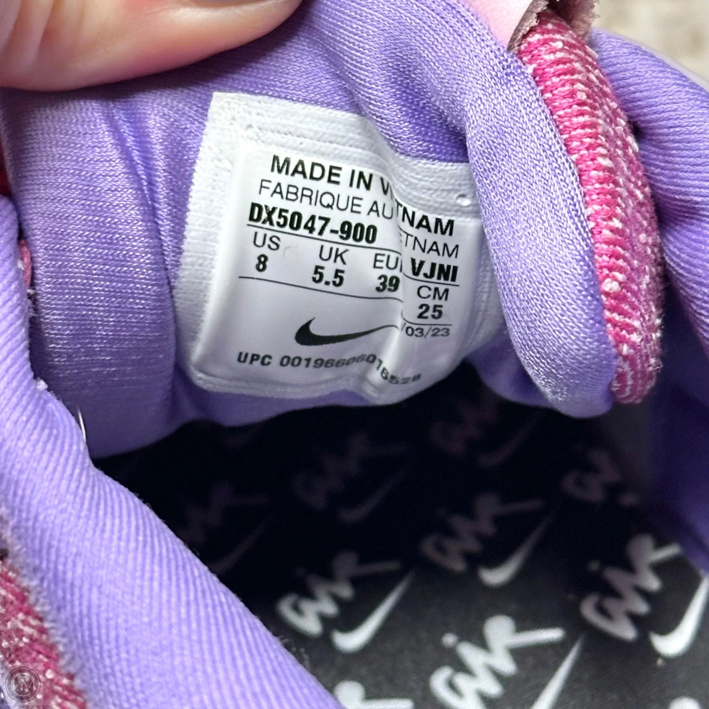 Shoes Sneakers By Nike In Pink & Purple, Size: 8