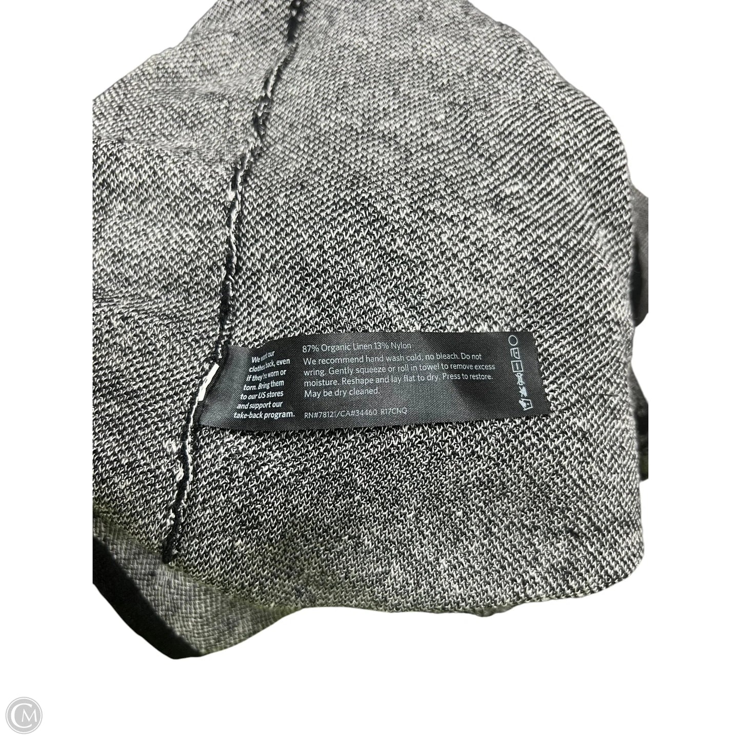 Sweater Cardigan By Eileen Fisher In Black, Size: Xl