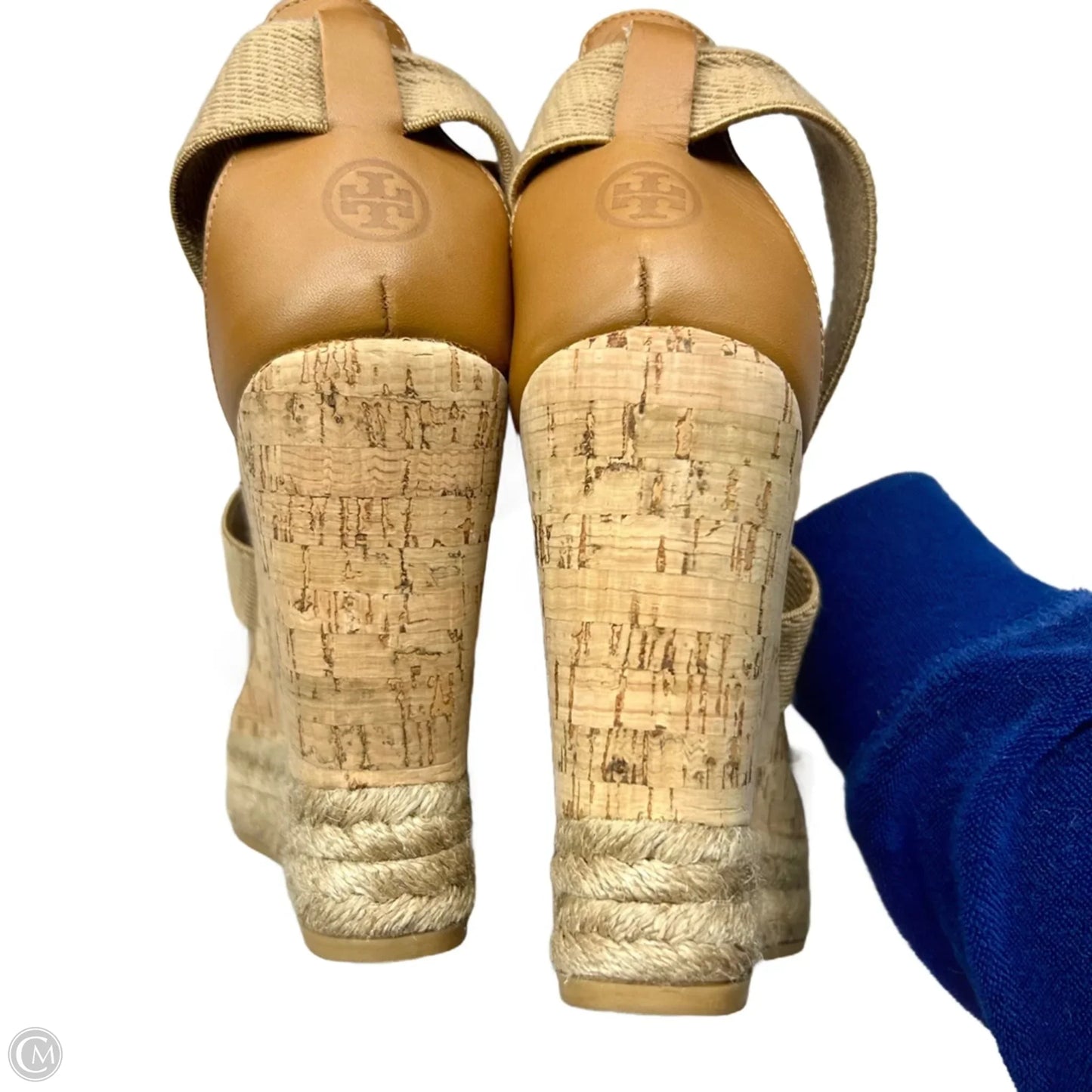 Sandals Designer By Tory Burch In Tan, Size: 8.5