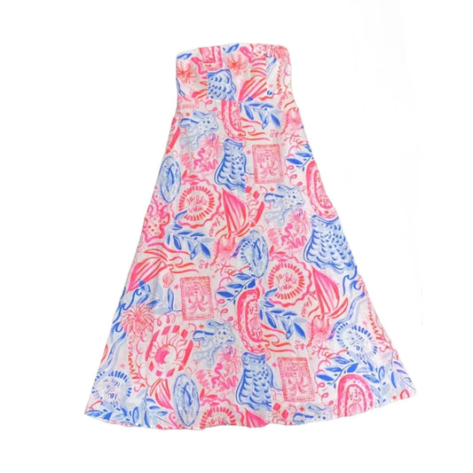 Dress Designer By Lilly Pulitzer In Blue & Pink, Size: S