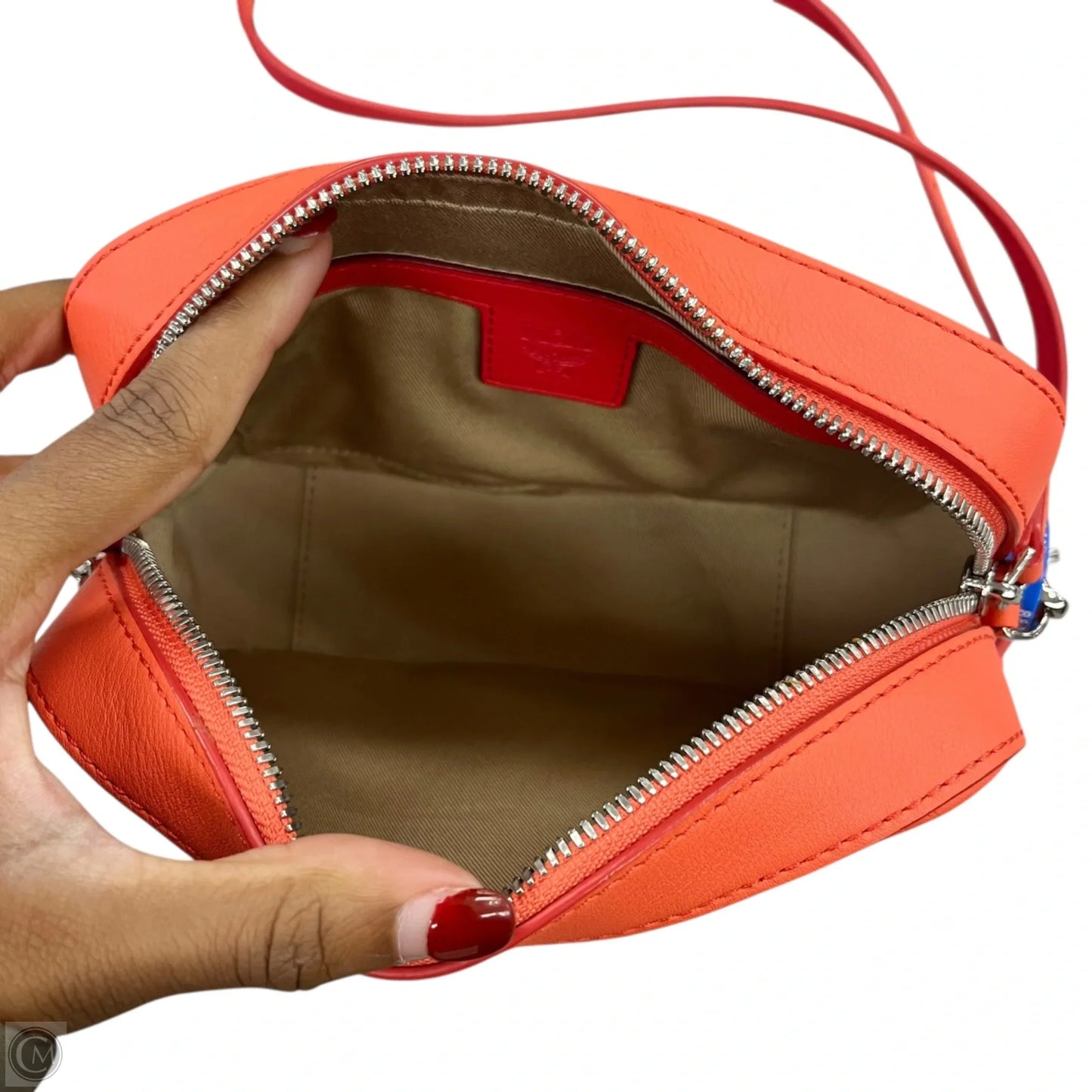 Crossbody Luxury Designer By Mcm, Size: Medium