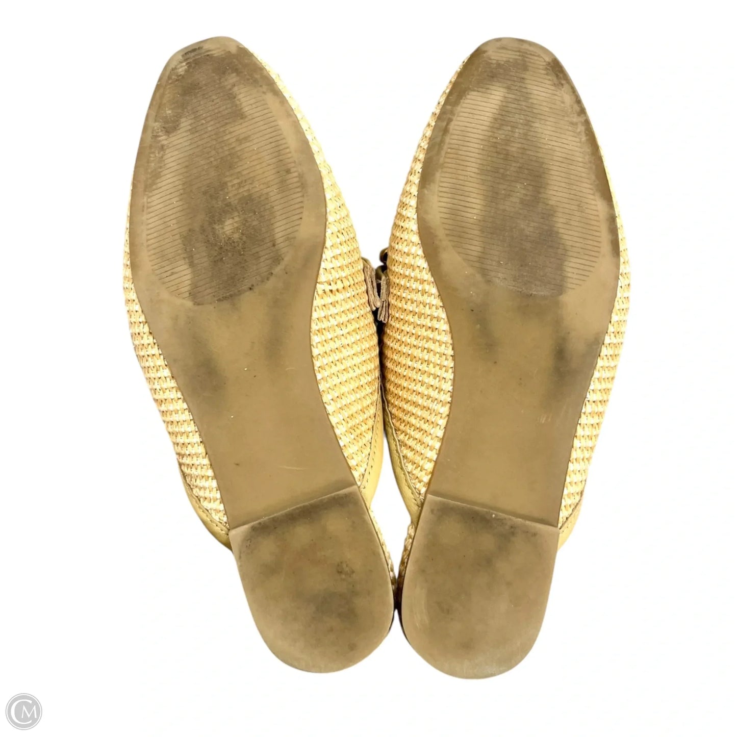 Shoes Flats By Steve Madden In Gold & Tan, Size: 6.5