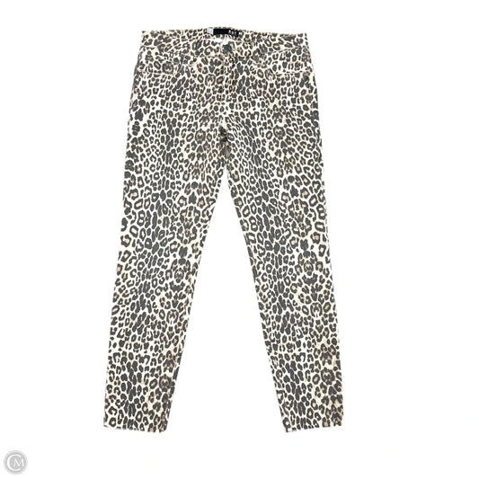 Jeans Skinny By Kut In Leopard Print, Size: 6