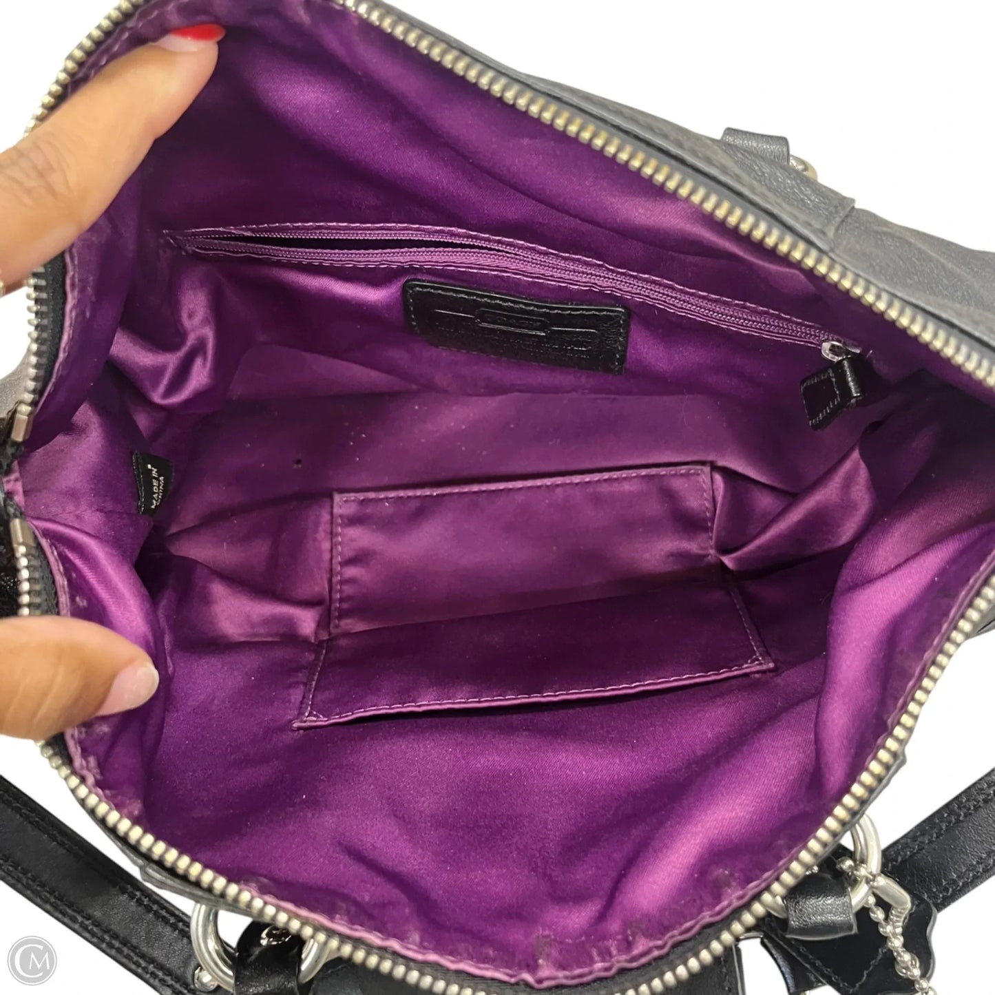 Handbag Designer By Coach, Size: Medium