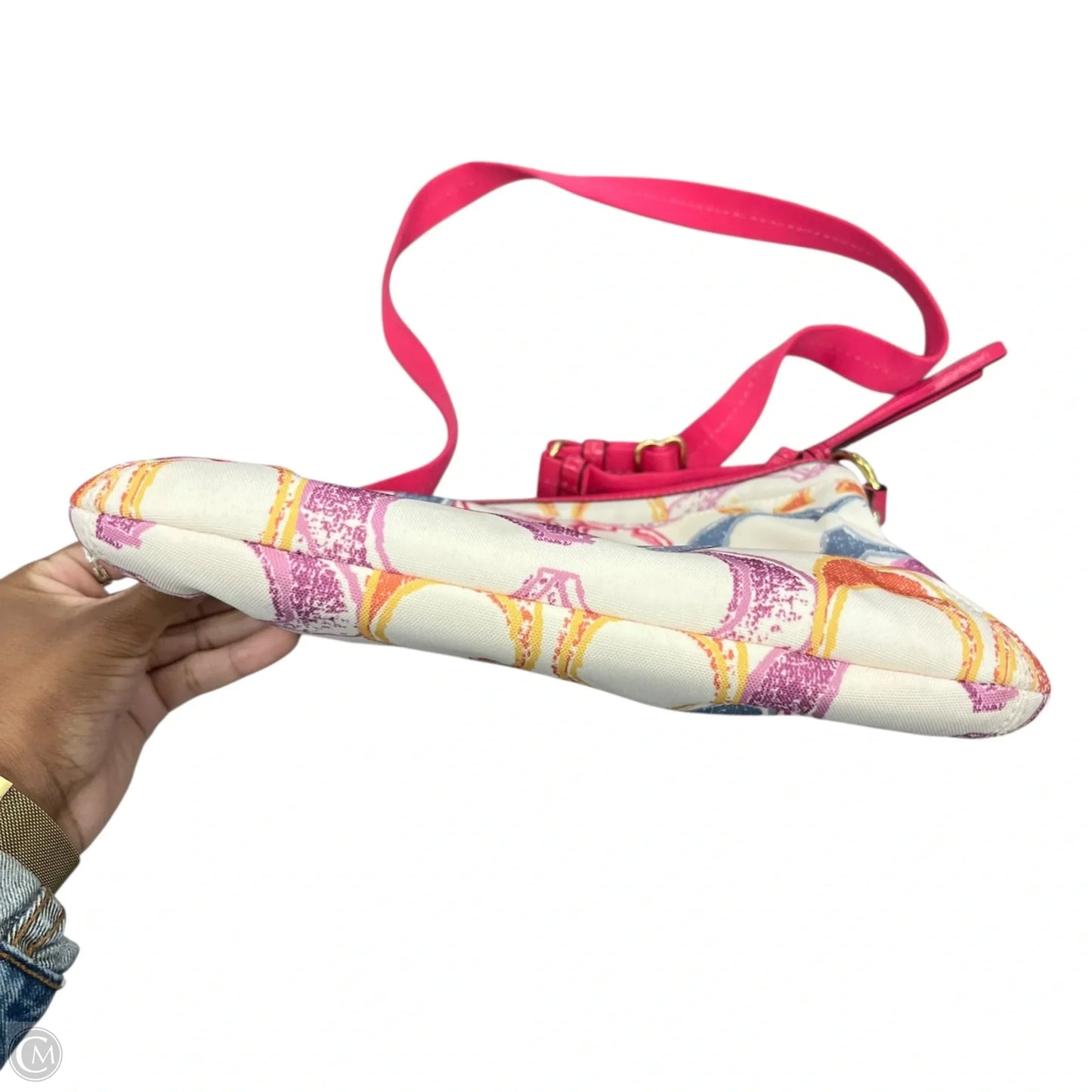 Crossbody Designer By Coach, Size: Medium