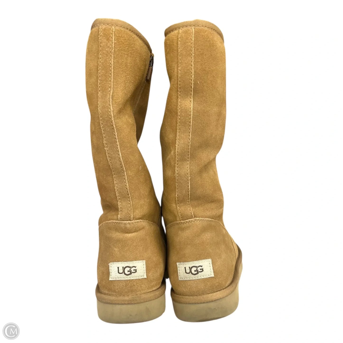 Boots Designer By Ugg In Beige, Size: 8