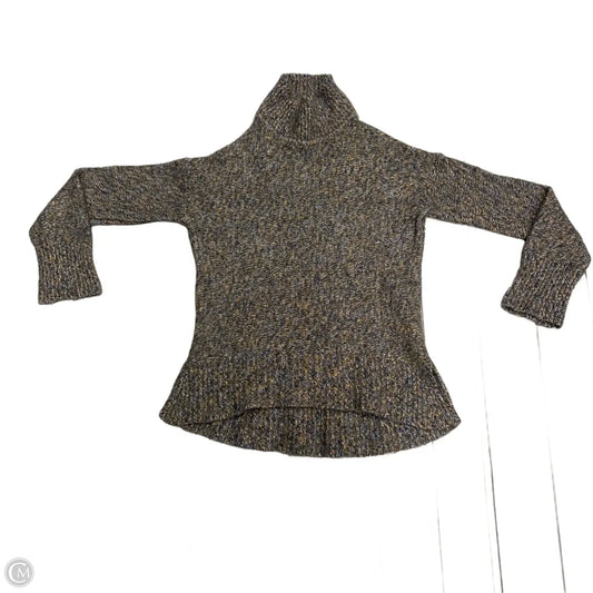 Sweater By Theory In Blue & Tan, Size: S