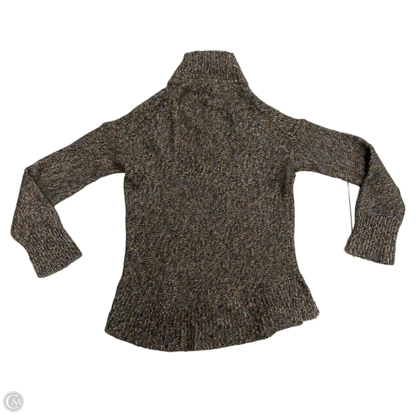 Sweater By Theory In Blue & Tan, Size: S