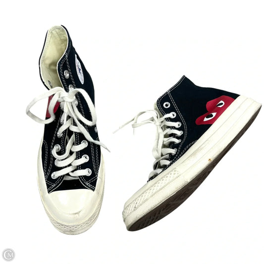 Shoes Sneakers By Converse In Black & Cream, Size: 9