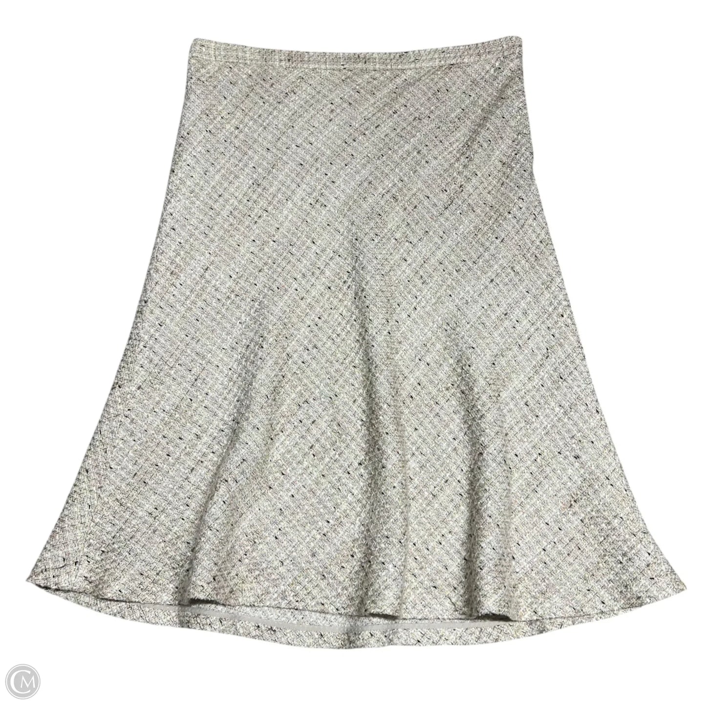 Skirt Maxi By Ann Taylor In Cream, Size: 14