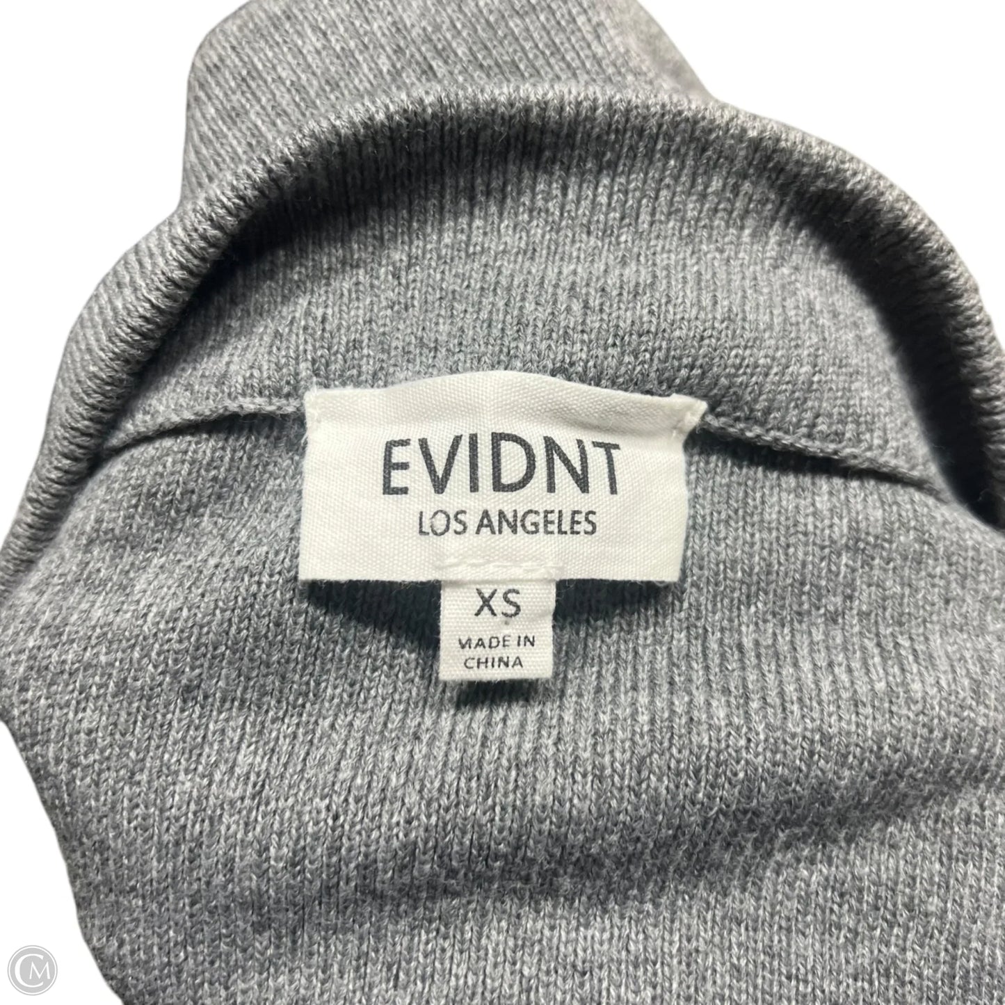 Sweater By Evidnt In Grey, Size: Xs