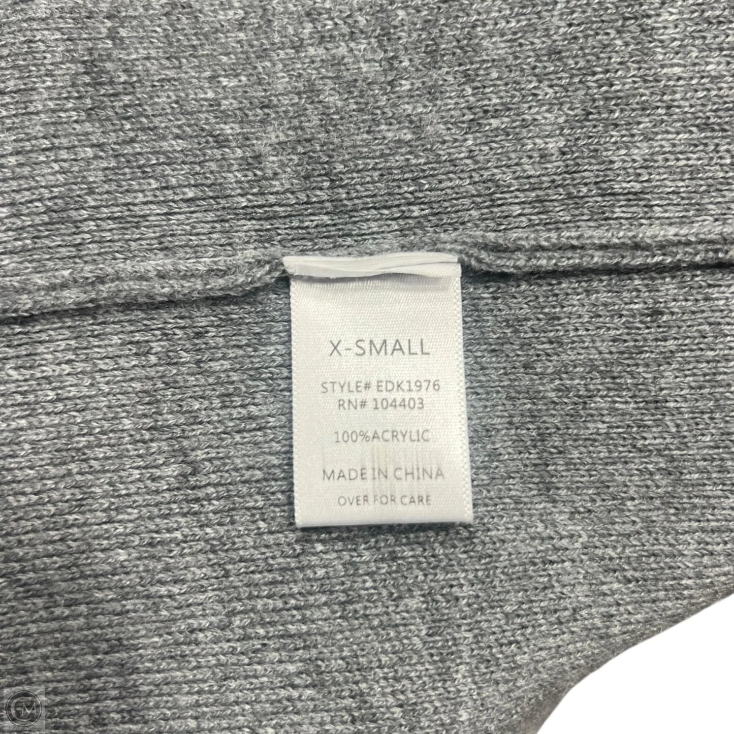 Sweater By Evidnt In Grey, Size: Xs