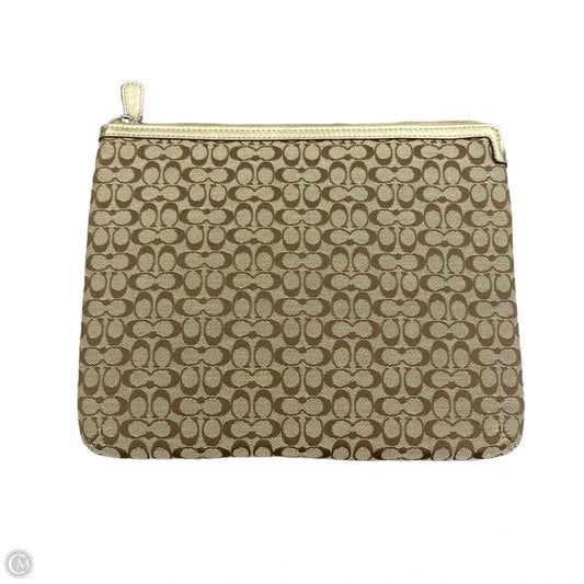 Clutch Designer By Coach, Size: Medium