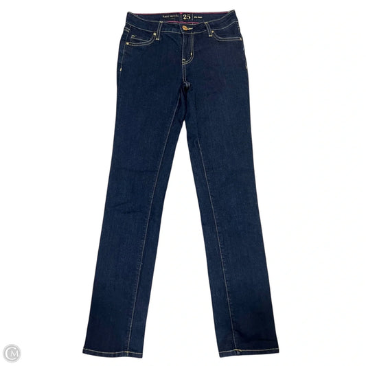 Jeans Designer By Kate Spade In Blue Denim, Size: 2