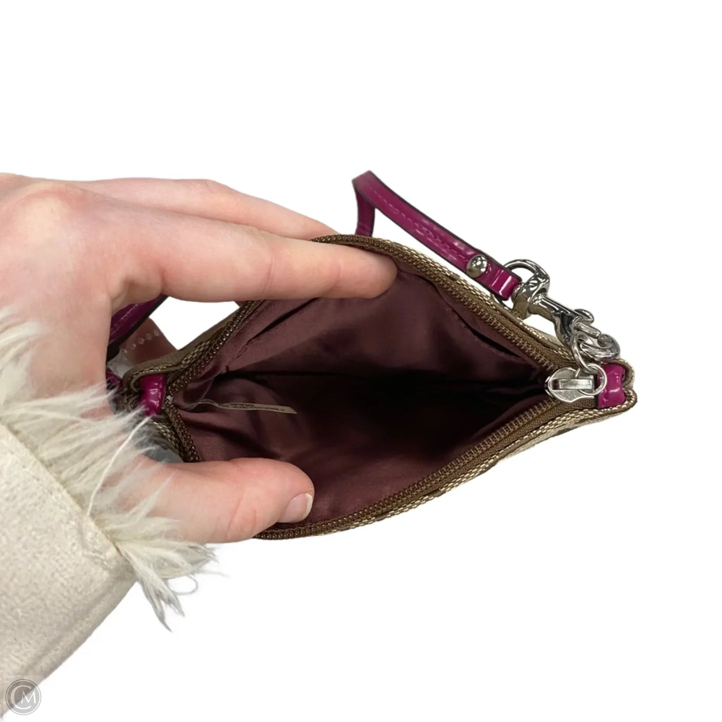 Wristlet Designer By Coach, Size: Small