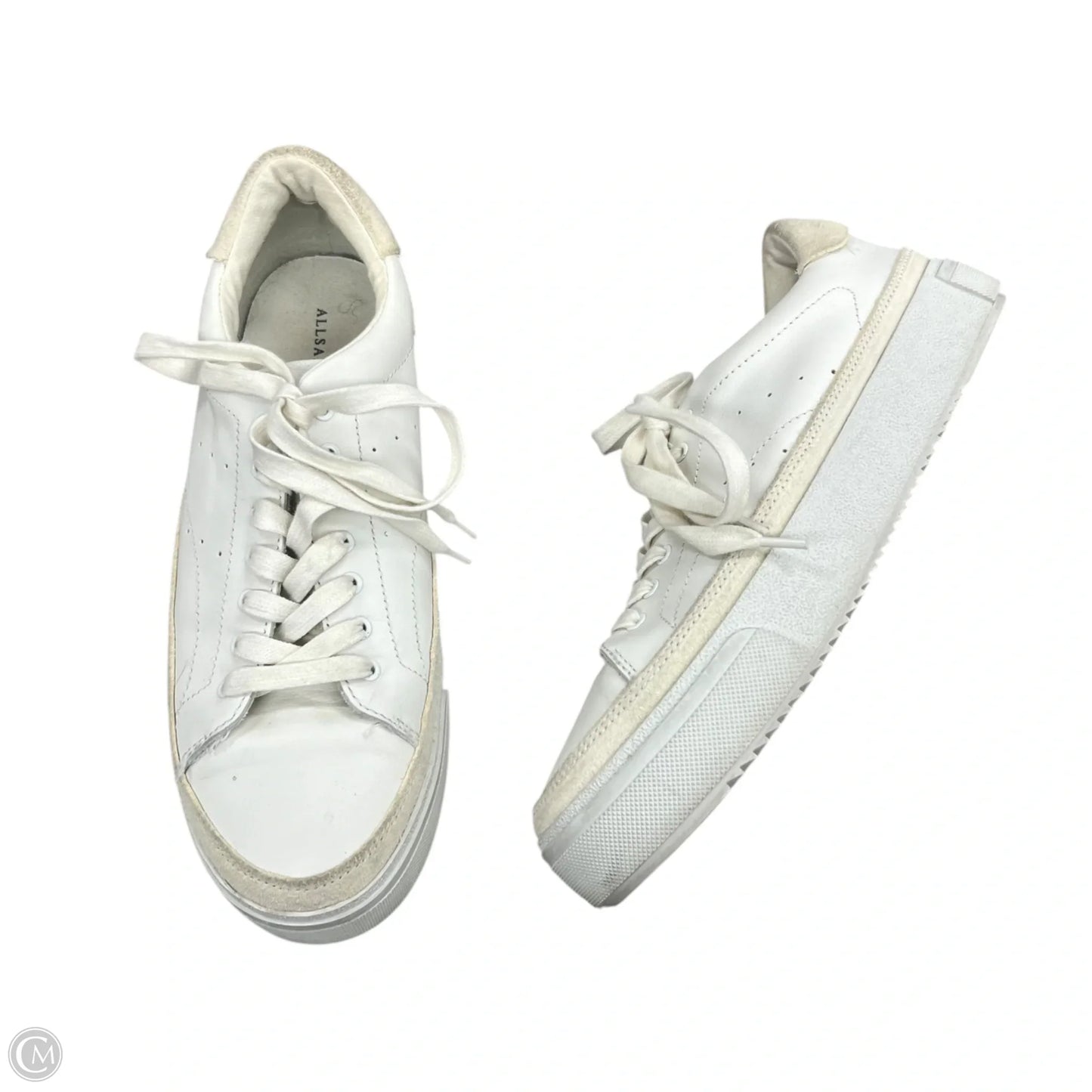 Shoes Designer By All Saints In White, Size: 10