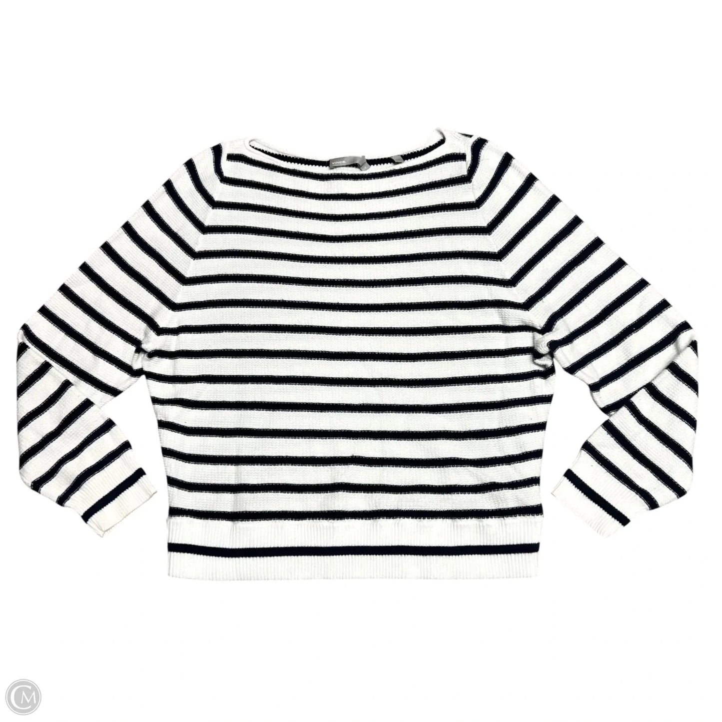 Sweater By Vince In Blue & White, Size: S